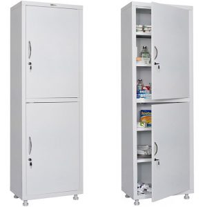 Медицинский шкаф HILFE МД 1 1760/SS